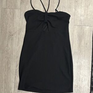 Express mini black dress